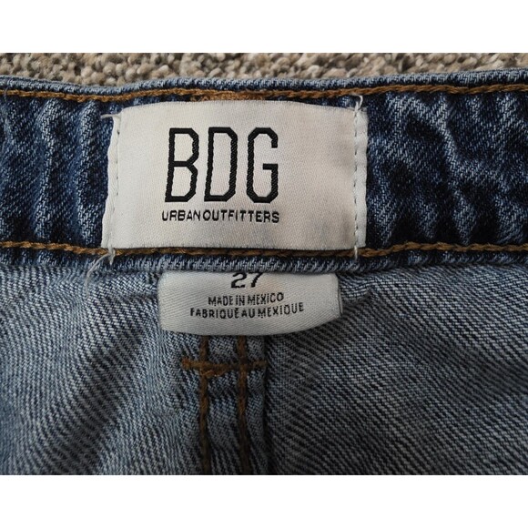 BDG Urban Outfitters Jeans Size 27 High Rise Carpenter Utility Y2K Blue - Picture 16 of 16
